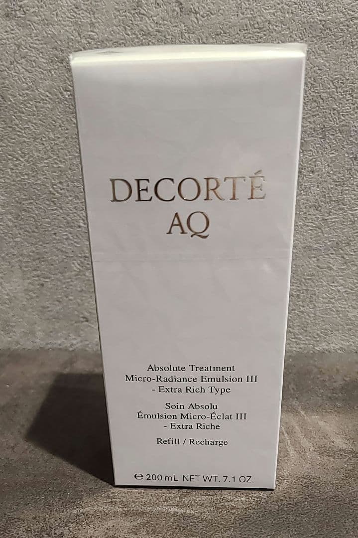 DECORTÉ AQ アブソリュートエマルジョンマイクロラディアンスⅢ　リフィル