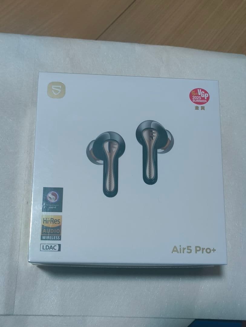 【新品未開封】　SoundPEATS Air5 Pro+ ワイヤレスイヤホン