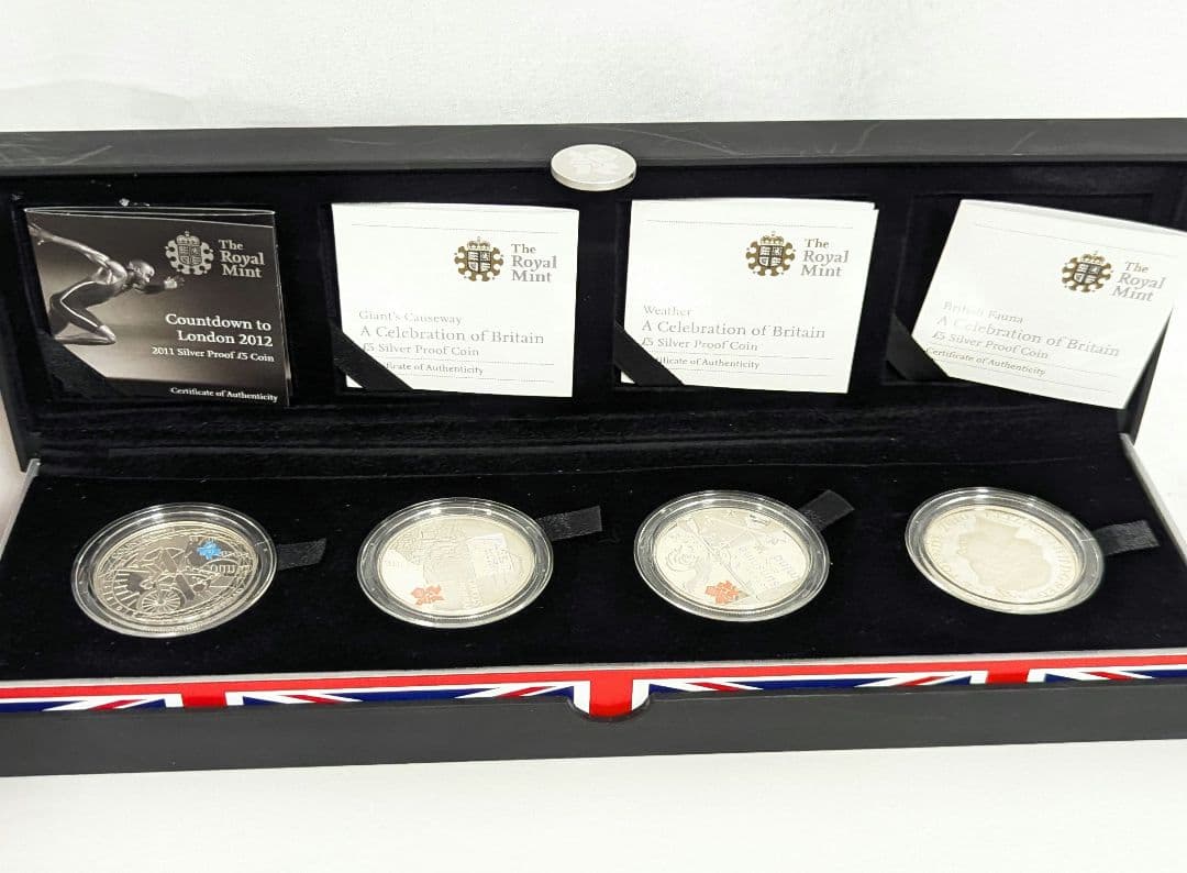 ま*ー様 2011年ロンドンオリンピック記念銀貨セット