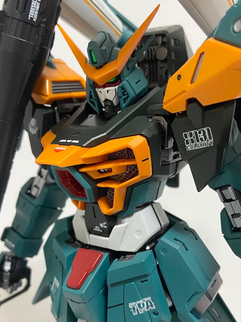 フルメカニクス 1/100 カラミティガンダム 全塗装済完成品 メタルビルド