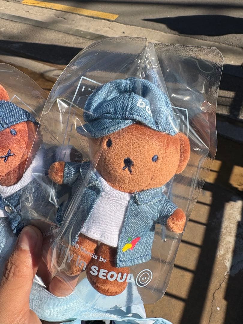 ミッフィー ソウル　デニム キーリング 3種セット 韓国限定商品　まこつこさん専