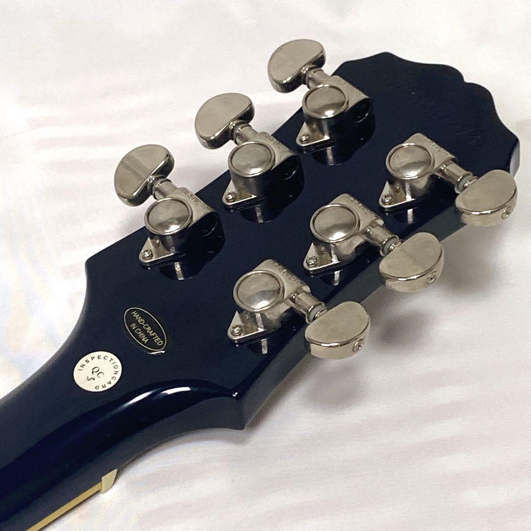 エピフォン レスポール スタンダードプロ ブルーバースト エレキギター