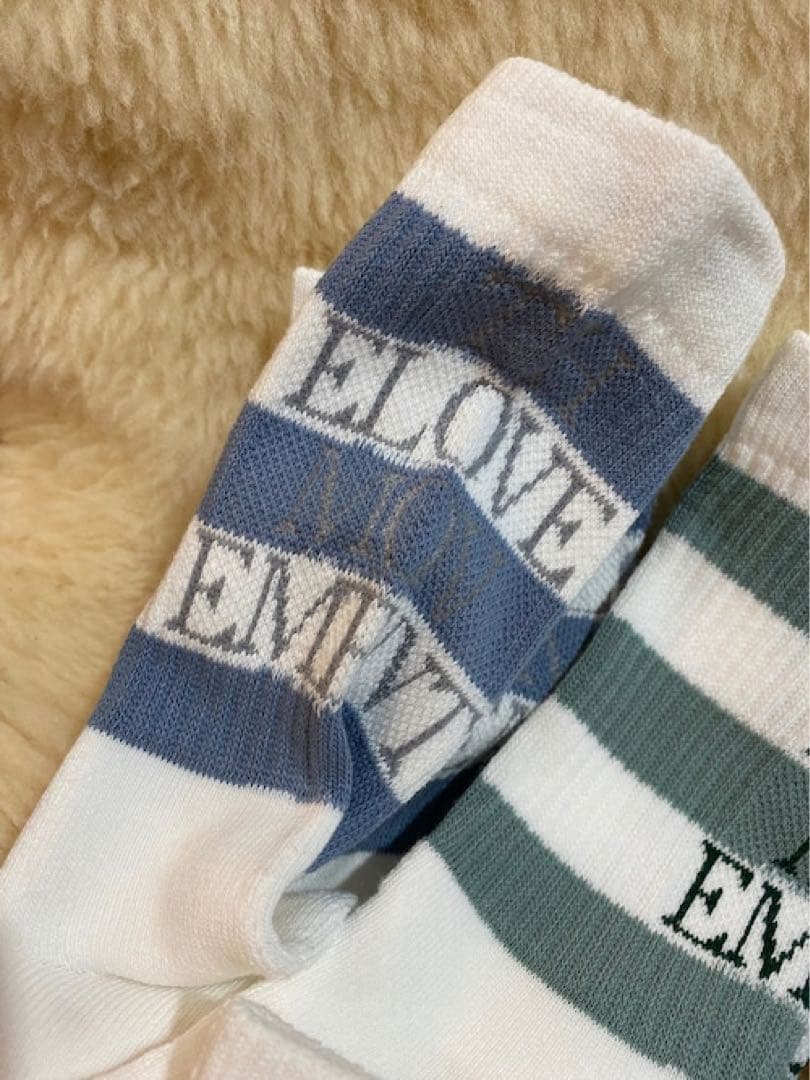 レッグウェア MY LOADS ARE LIGHT ALWAYTH TEXT \"T.L.M\"