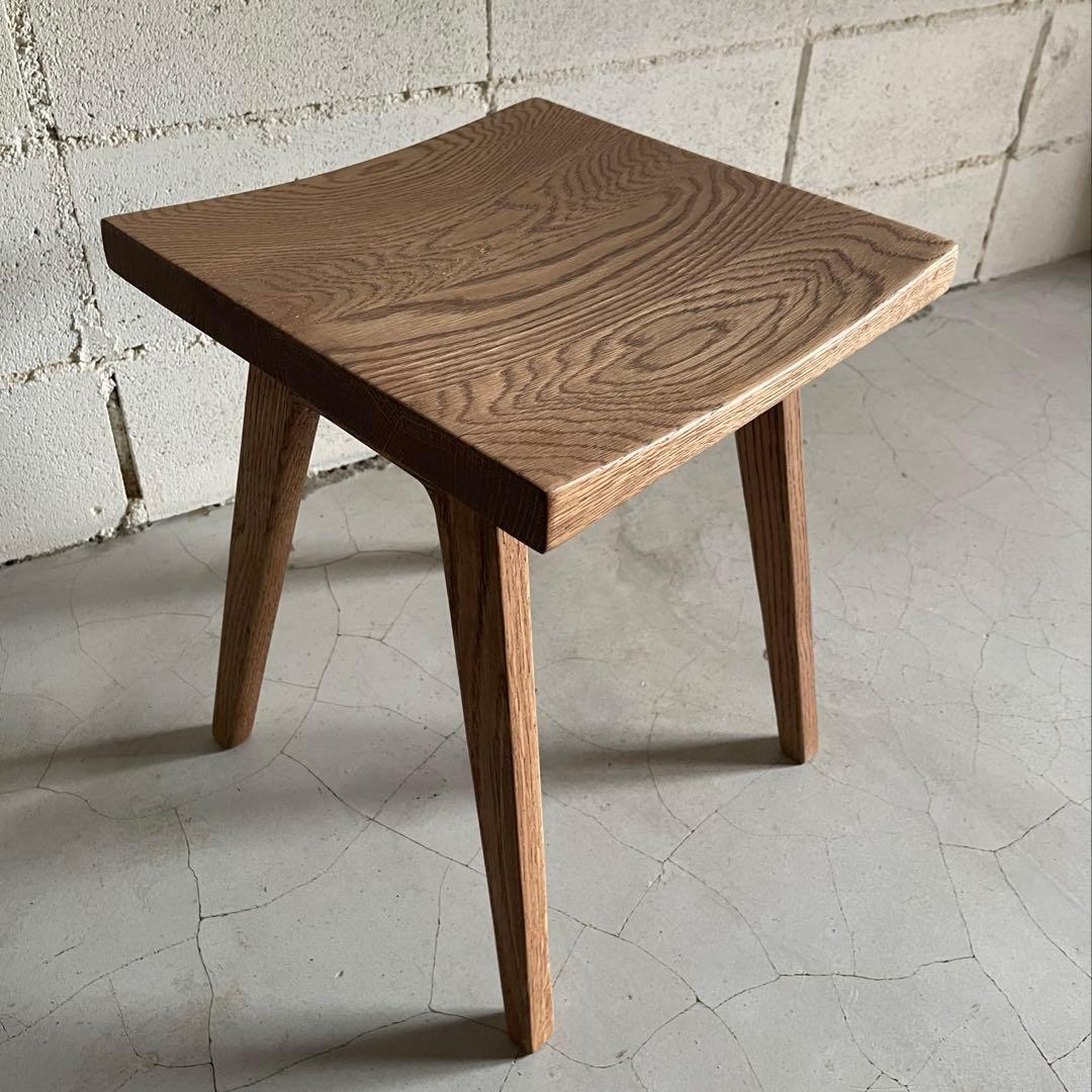 リフレッシュタイプチェア　ロータイプ　オーク無垢材　ウチダ　ライトオーク色