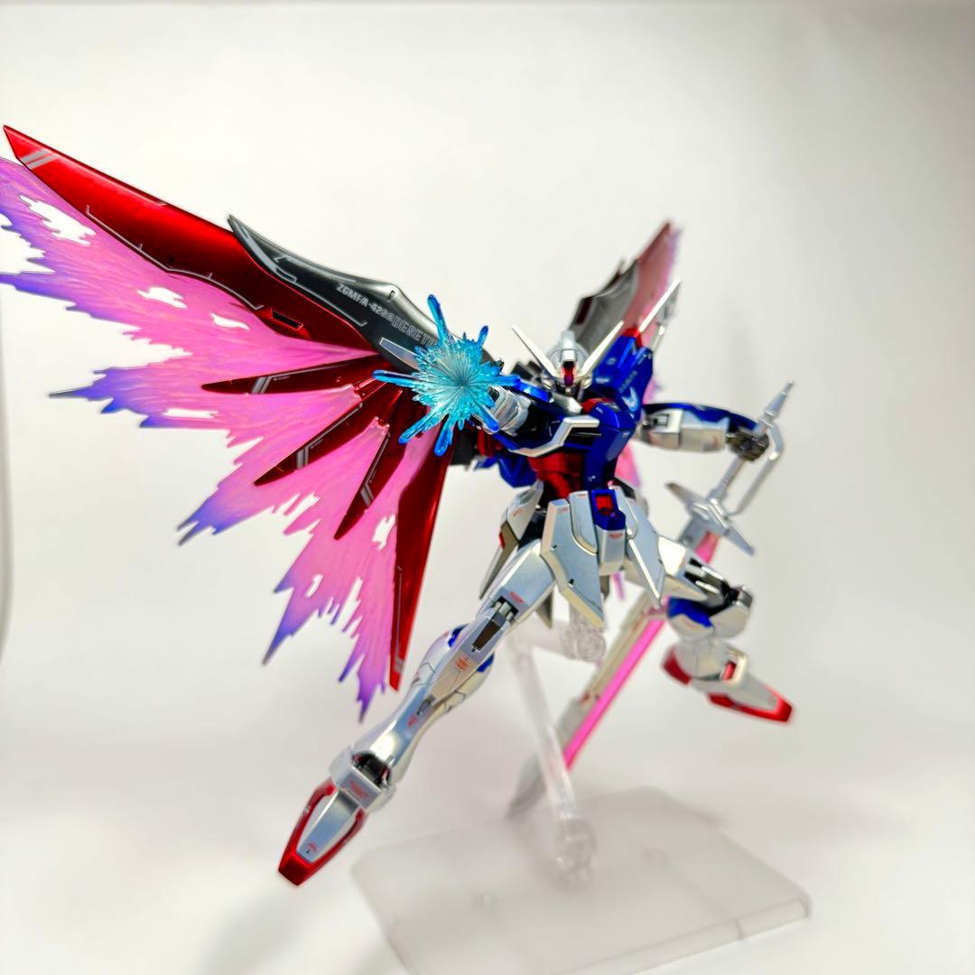 HG デスティニーガンダムSpecII & ゼウスシルエット　完成品　塗装済