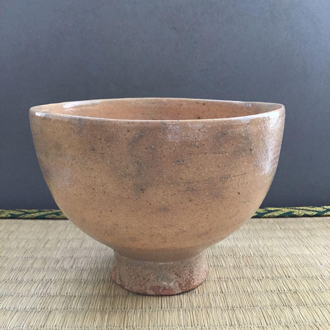 茶道具　御本呉器茶碗　古曽部焼　窯元寒川義崇作　栞共箱　本人から購入S159CW