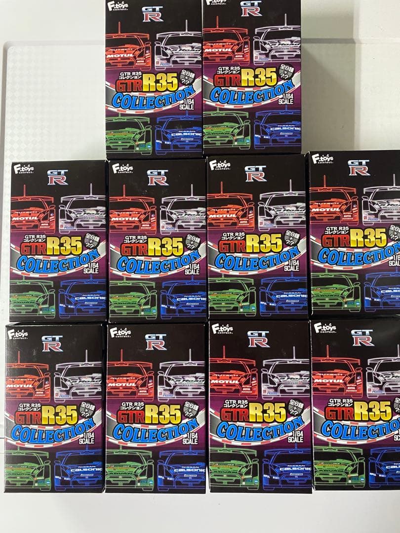 エフトイズ F-toys GT-R R35 コレクション 1box 10種類