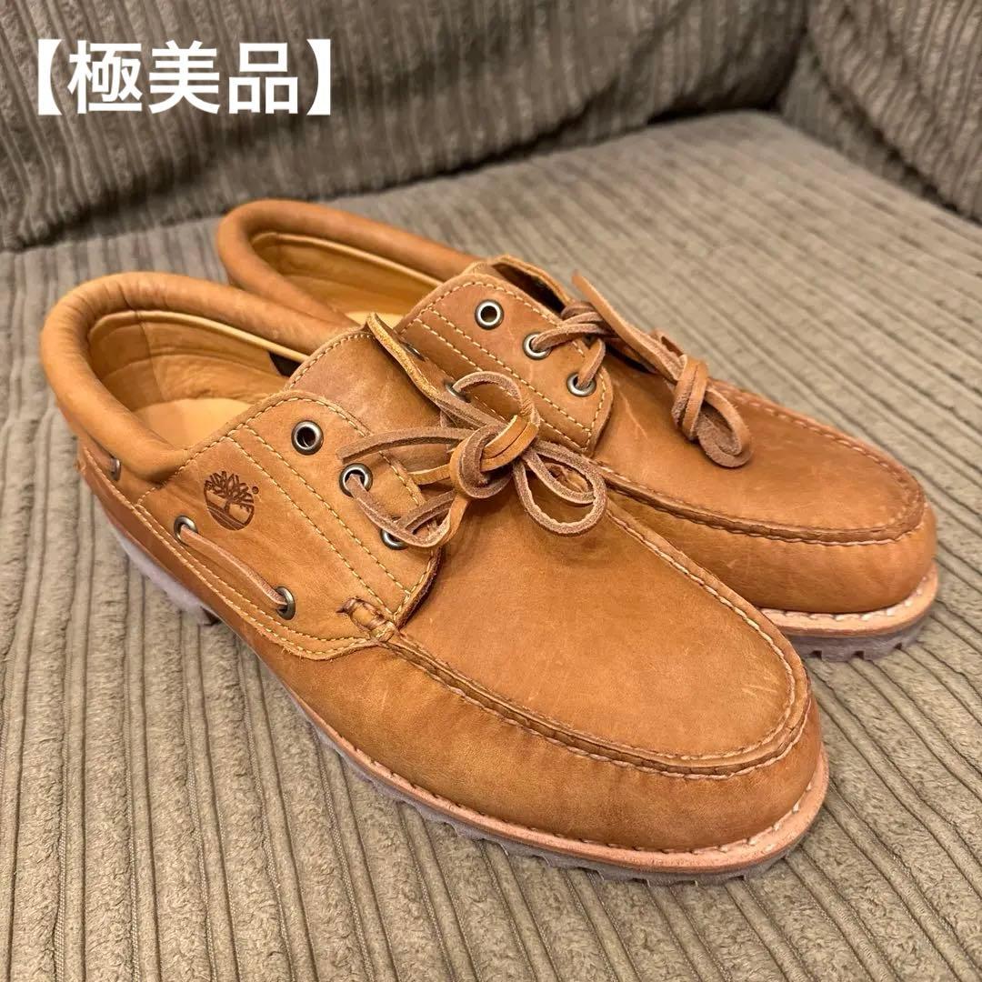 Timberland ティンバーランド 3eye スリーアイ ブラウン レザー