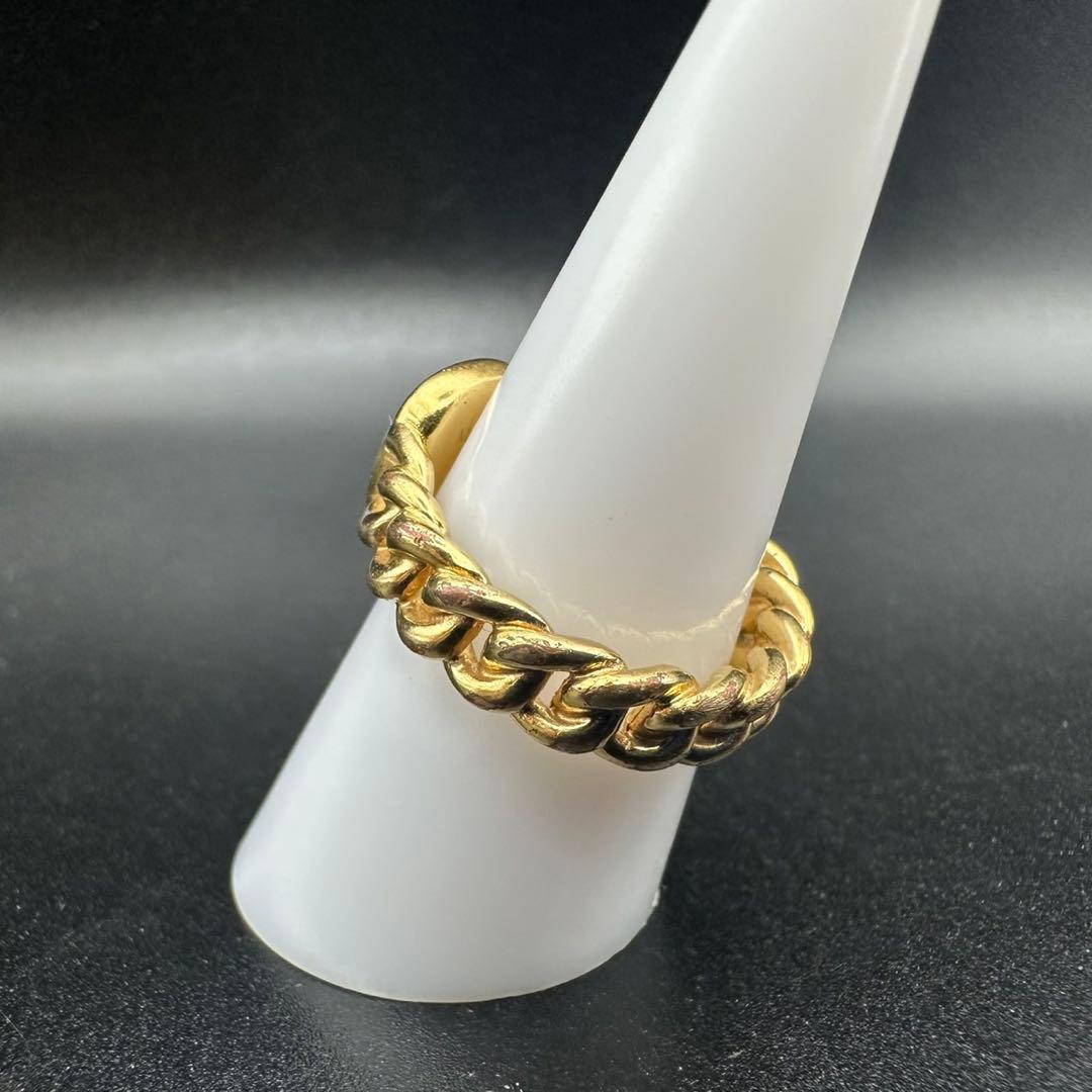 極美品✨　ルイヴィトン　リング　指輪　M61096　ロゴ　刻印　1494