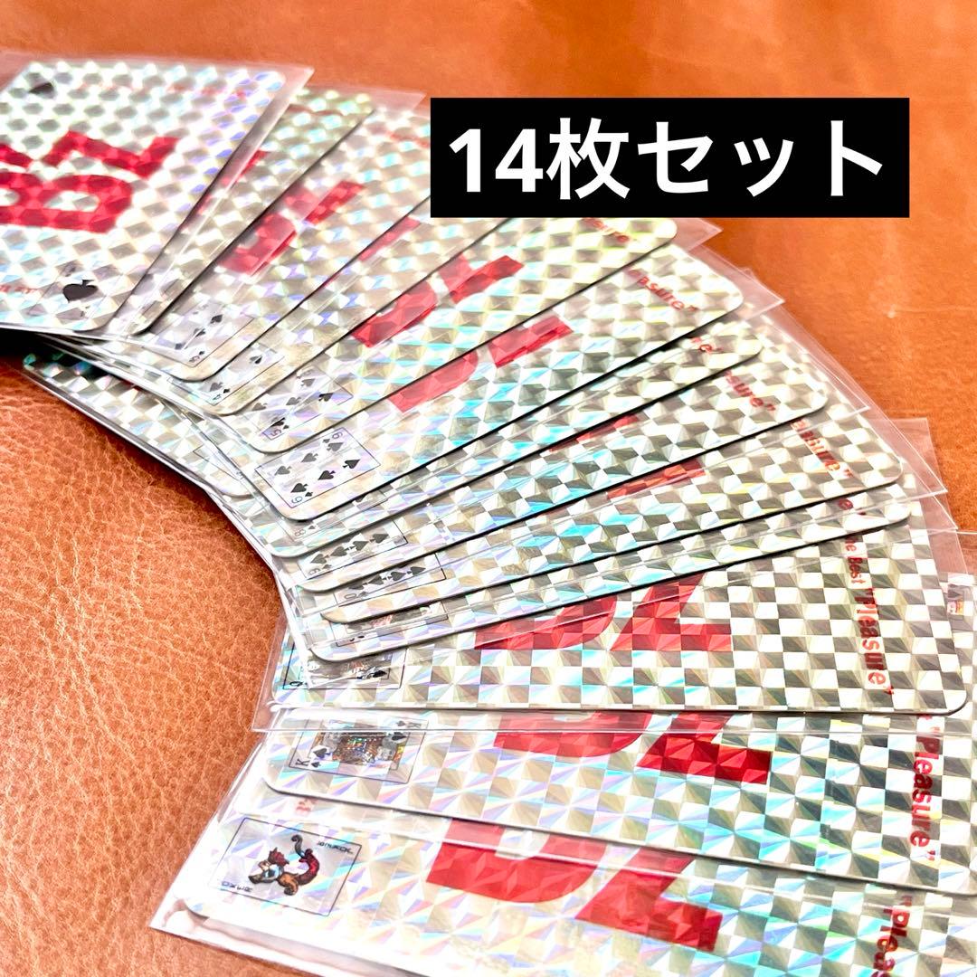 B'z トランプ 14枚セット ホログラム Pleasure 特典品 コンプ