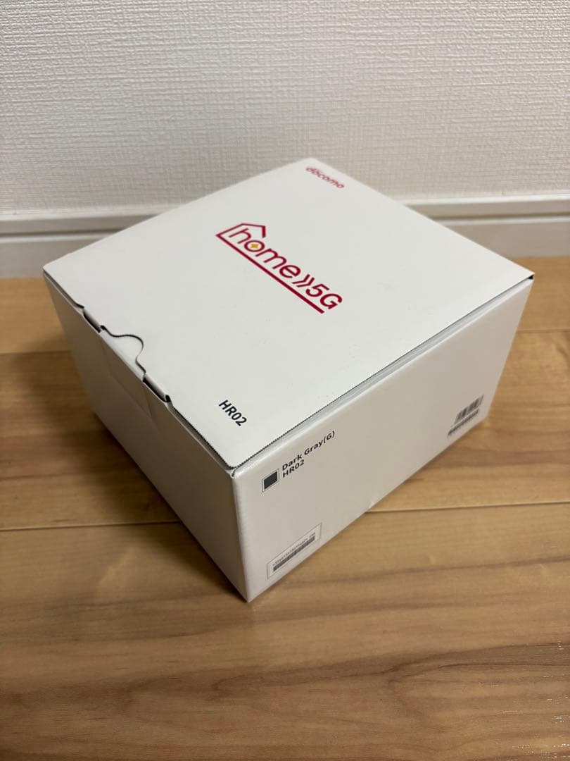 【使用期間:1か月】　docomo 5G HR02　 5Gルーター 本体