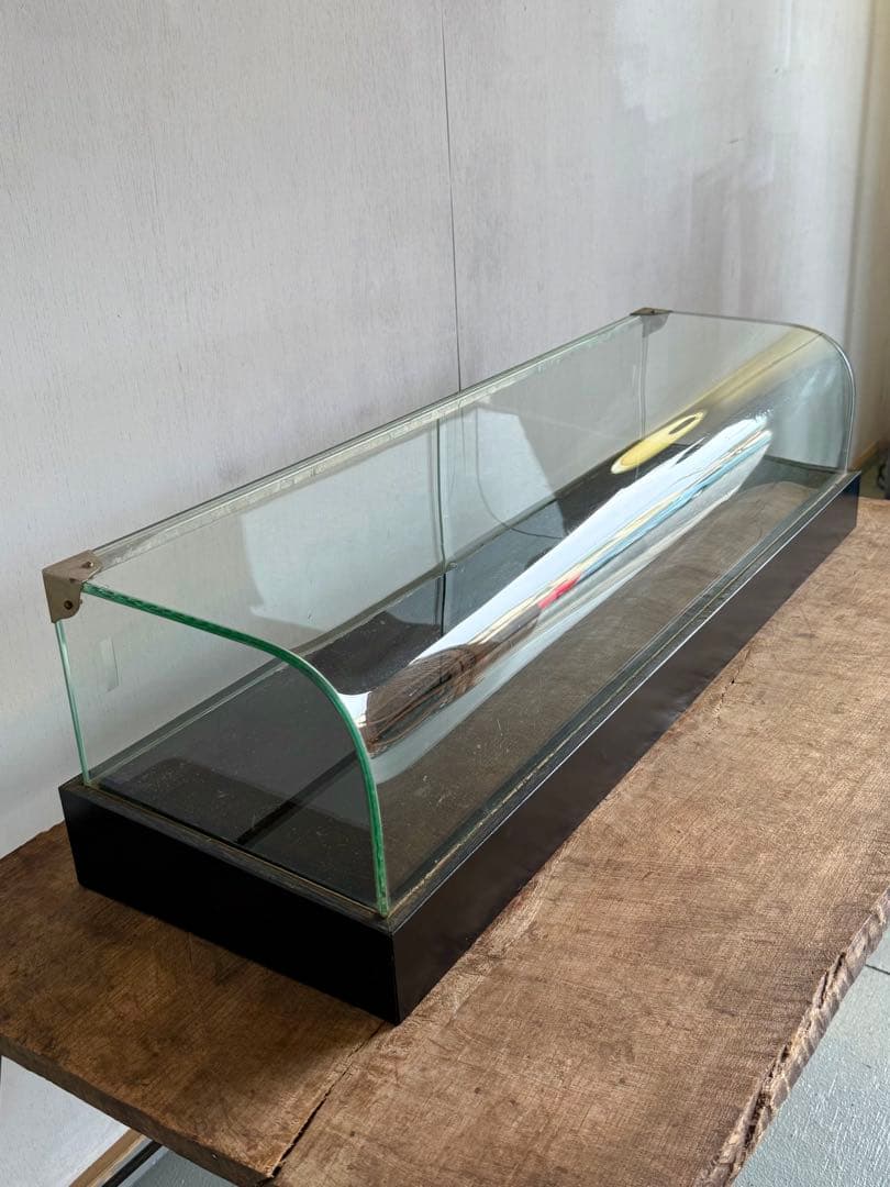 ラウンド ガラスショーケース ディスプレイケース ジュエリーケース ヴィンテージ