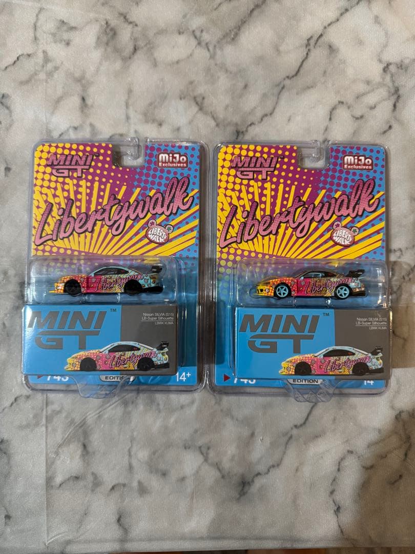 MINI GT S15 LibertyWalk 通常版 & チェイス版 セット