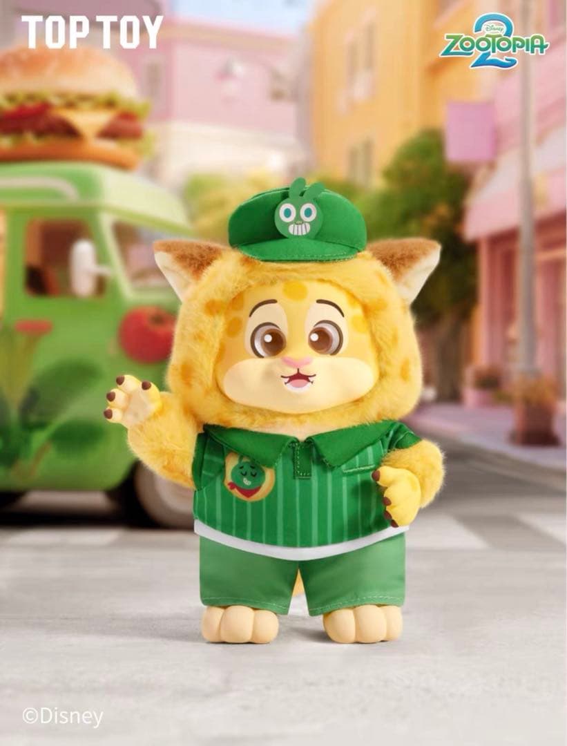 TOPTOY 新作ズートピア2 ぬいぐるみペンダント 1ボックス(6個入り)