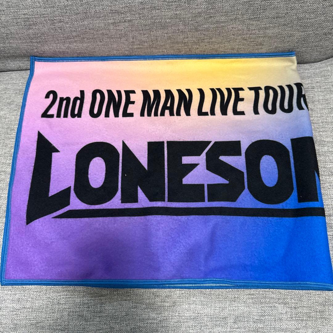 Lonesome_Blue サイン入りタオル