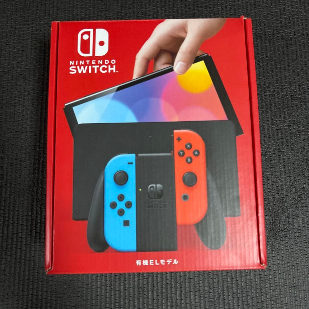 美品 Nintendo Switch有機ELモデル MicroSD・純正ポーチ付