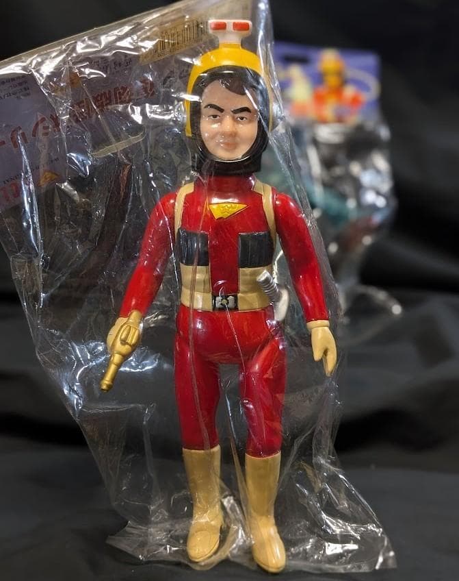 キャプテンウルトラ＆バンデル星人（ブルマァク復刻）未開封ソフビ２体セット