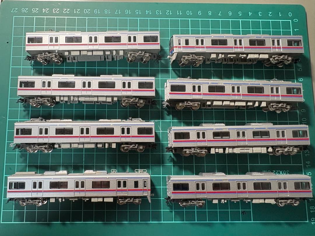 Nゲージ　加工品　京成 3700形 6次車 8両編成