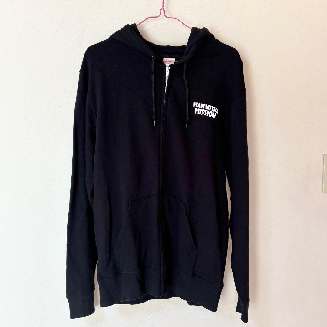 MAN WITH A MISSION 干支 フルジップ パーカー2024