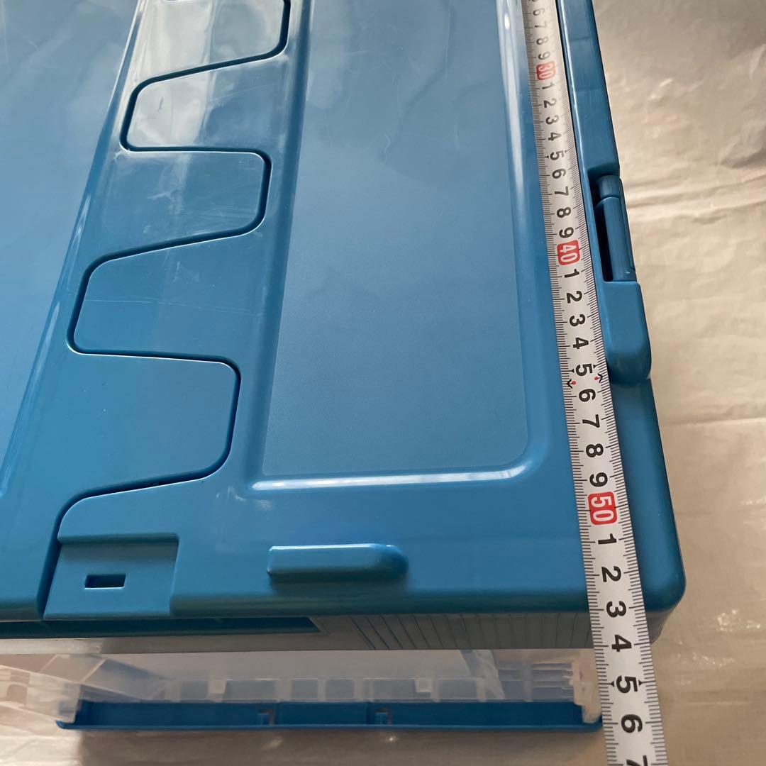 サンコー　折りたたみ コンテナ P51B 蓋付き 5個