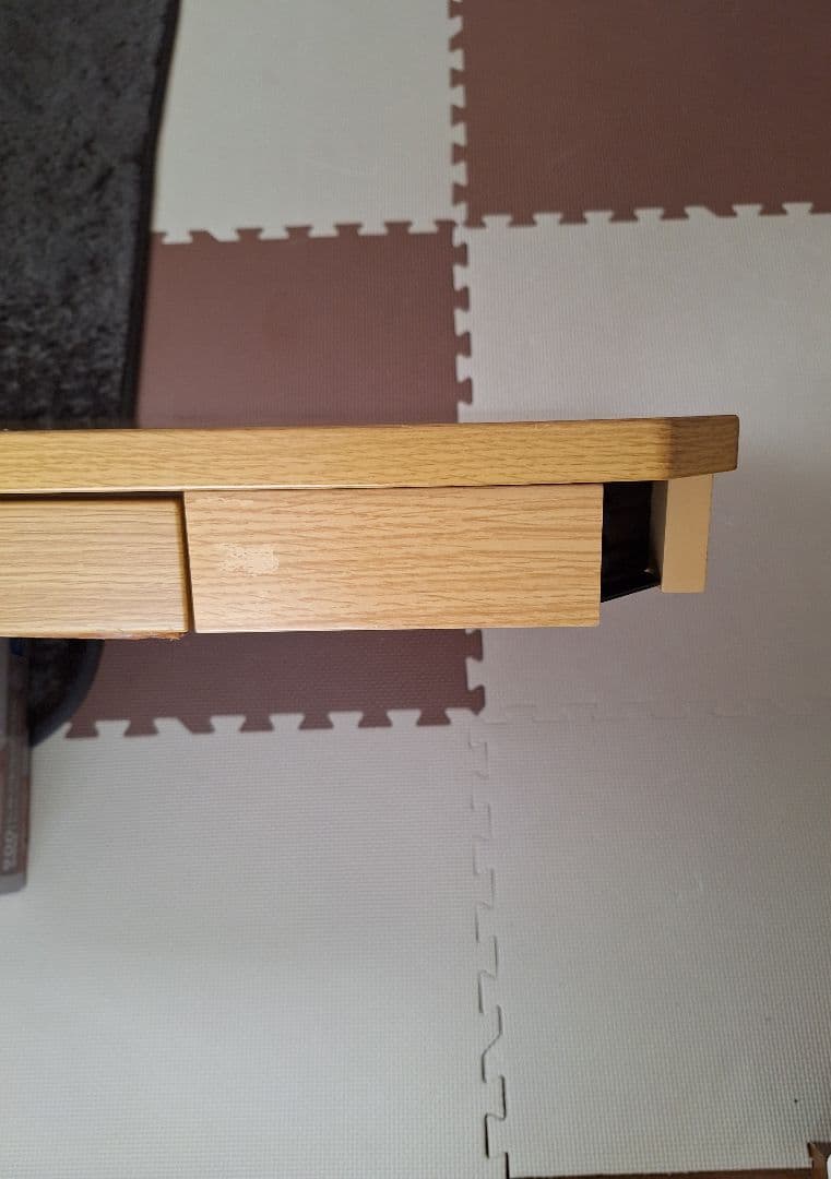 ニトリ 完売品 85㎝ハイモデル こたつデスク 送料込み ※訳あり大幅値引中