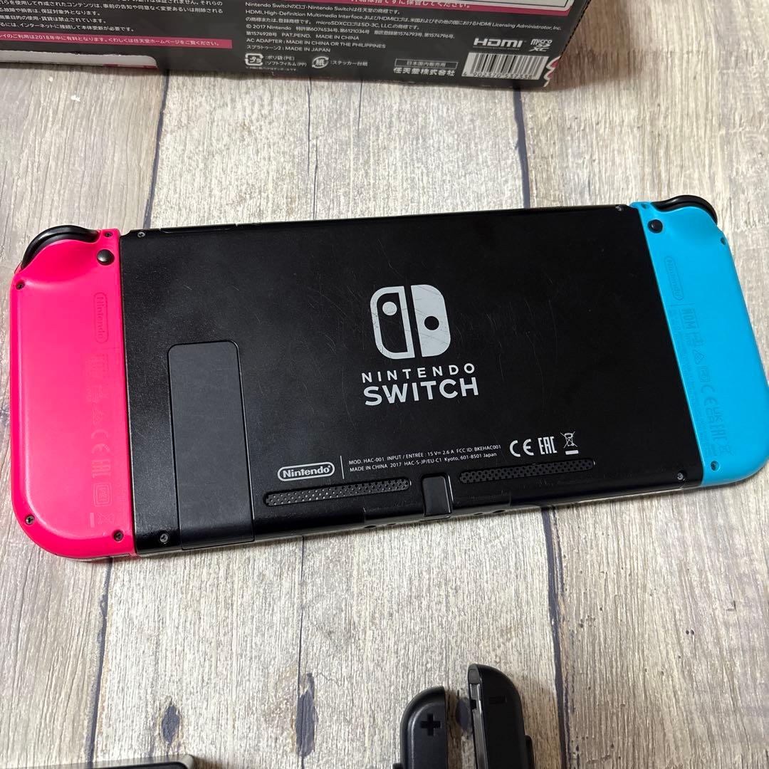 Nintendo Switch 本体　ネオンブルー　ネオンピンク　スイッチ