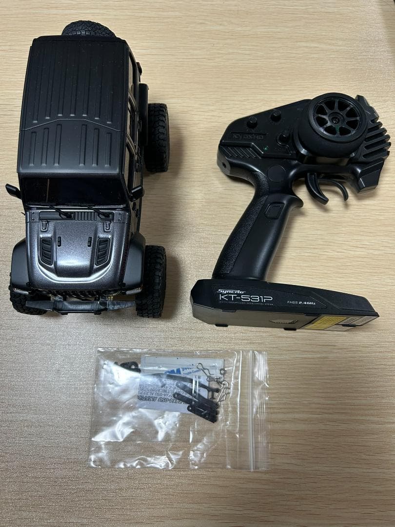 カスタム済 美品 ミニッツ4×4 京商 ジープ ラングラー