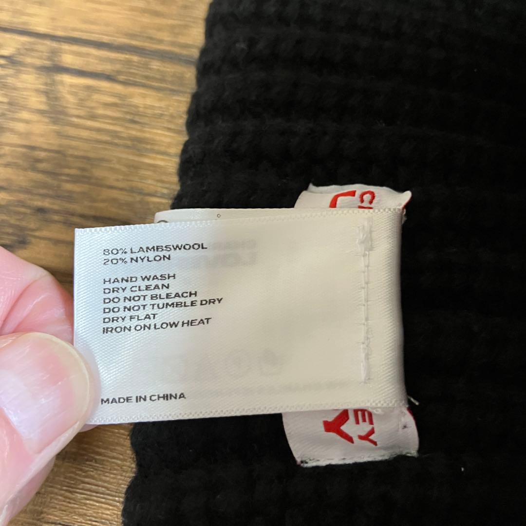 （K25984）★美品★ チャールズ ジェフリー ラバーボーイ ニット帽 猫耳