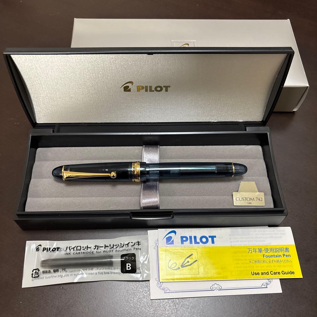 FAニブ カスタム742 Modernized Tradition ブルー 限定