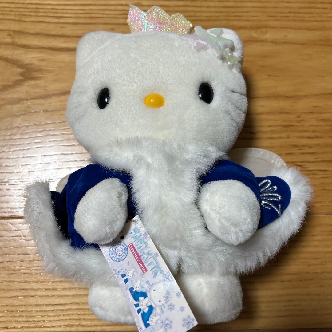 ハローキティ キティちゃん サンリオ ぬいぐるみ 雪の結晶 2000年 限定