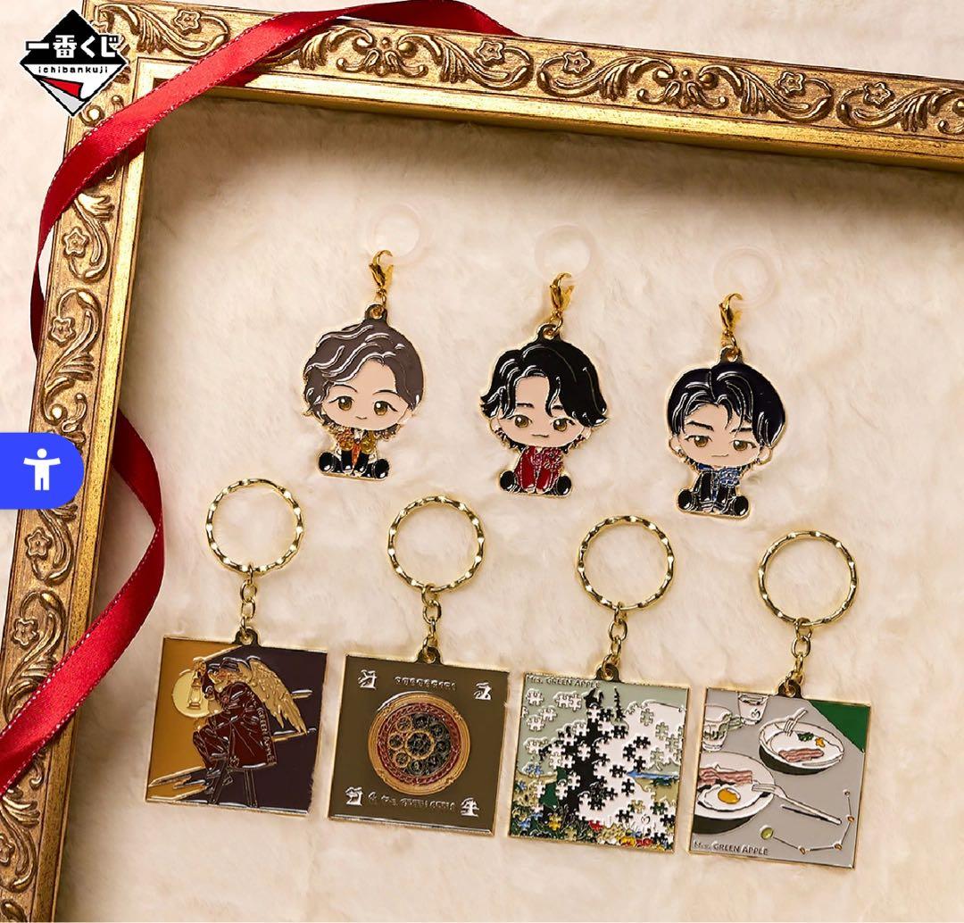 Mrs. GREEN APPLE 一番くじ　メタルチャーム