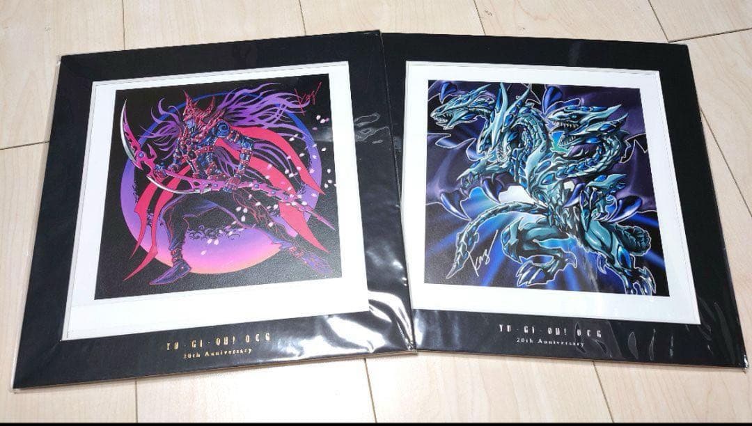 【未使用未開封・最終値下げ】遊戯王　カードイラスト複製原画セット　応募者全員