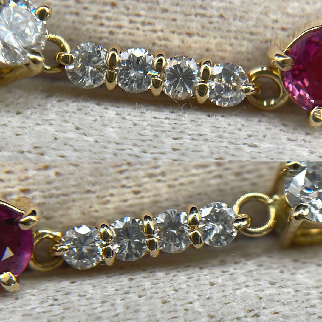 専用JL205★高級 ピンクサファイア0.38ct D K18 ピアス ソ付