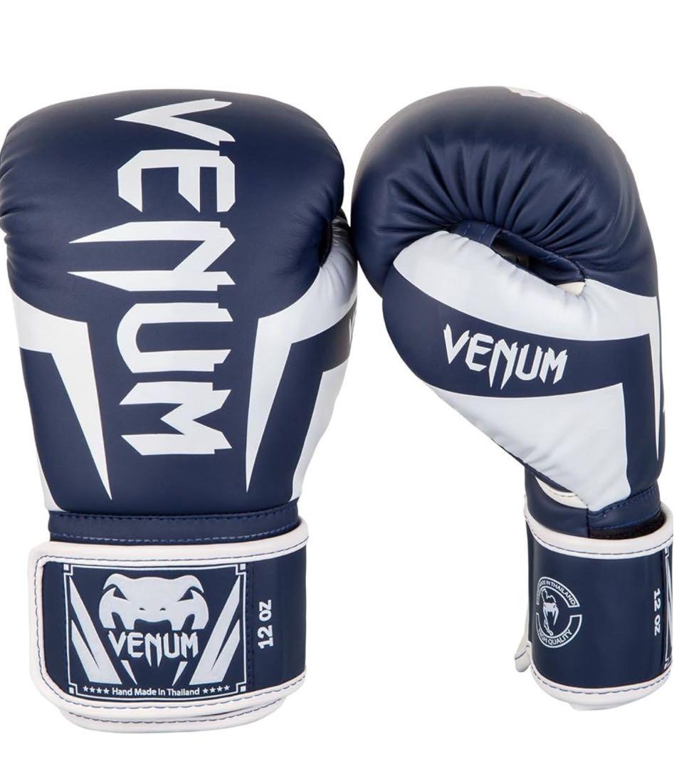 Venum ボクシンググローブ 8oz ネイビー/ホワイト