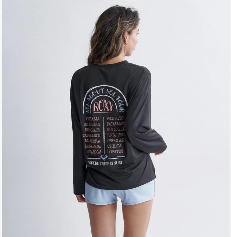 ROXY ビキニとラッシュガードセット