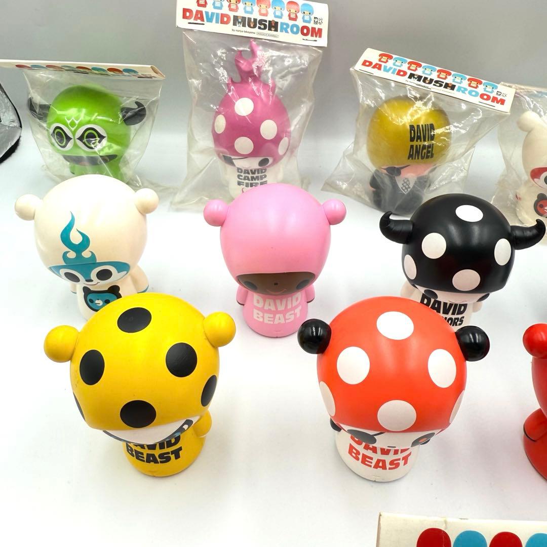 DAVID MUSH ROOM タケヤマノリヤ ソフビ 24体セット