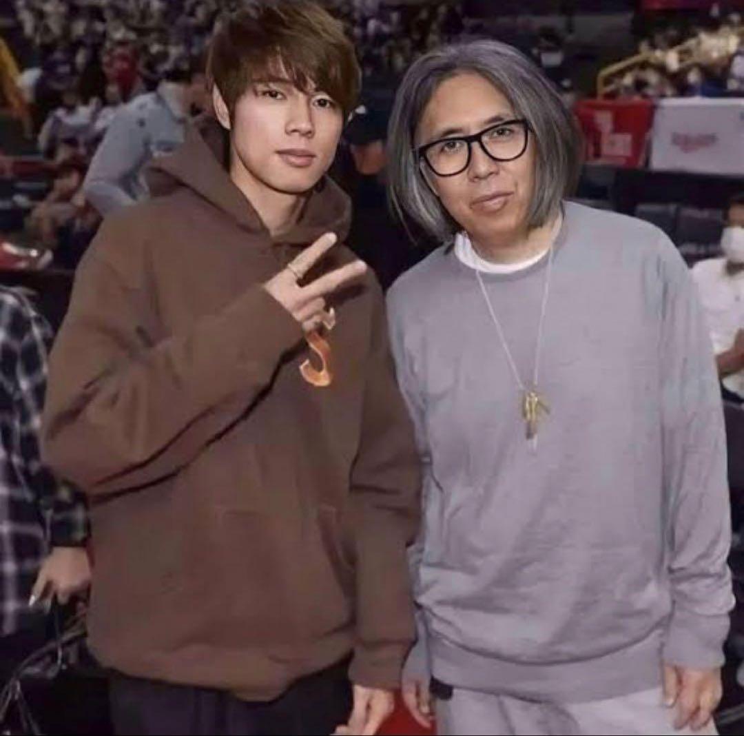 か*】様 【堀米雄斗着用✨】シュプリーム デビル ツノ Sロゴ パーカー M ブ