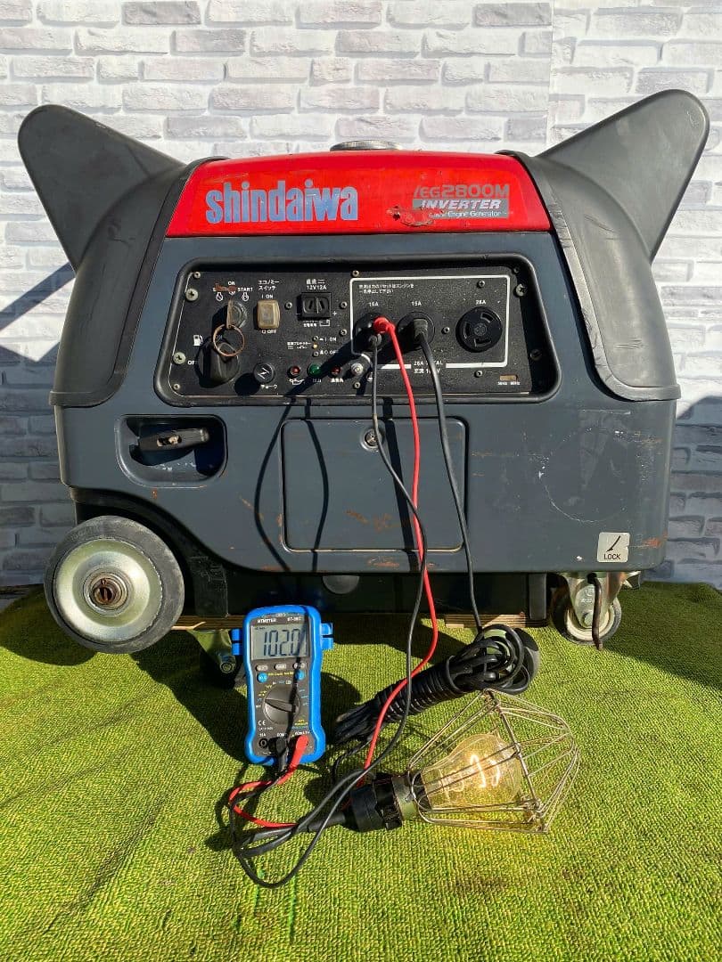 [送料無料★整備済み] Shindaiwaインバーター発電機 IEG2800M