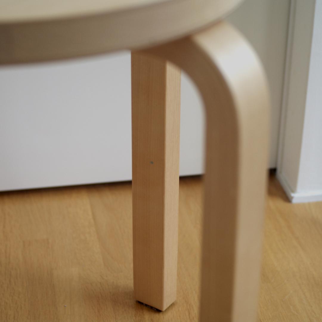 Artek Stool E60 バーチ 四本脚 アアルト アルテック スツール