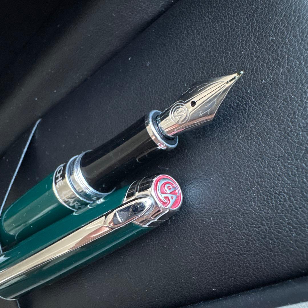 カランダッシュ　万年筆　レマンコレクション　ロジウムプレート　F