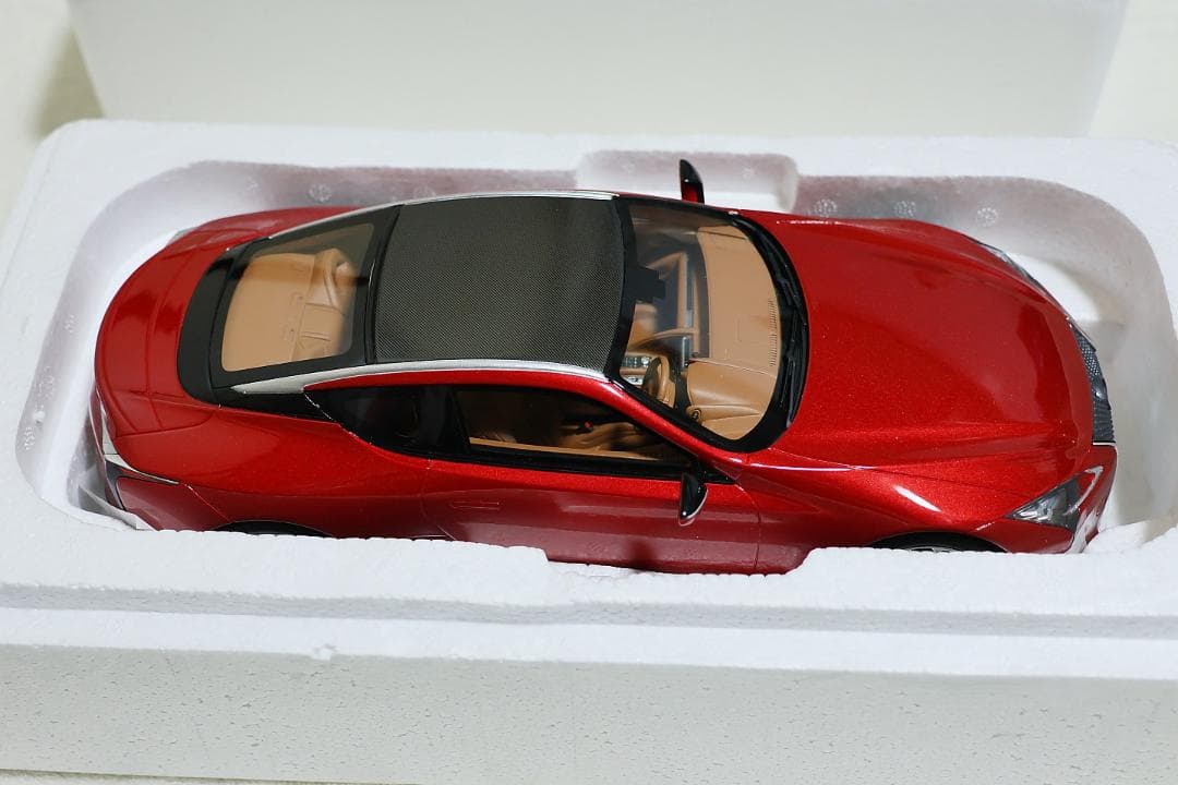 京商 1/18 レクサス LC500 赤 samurai サムライ 新品