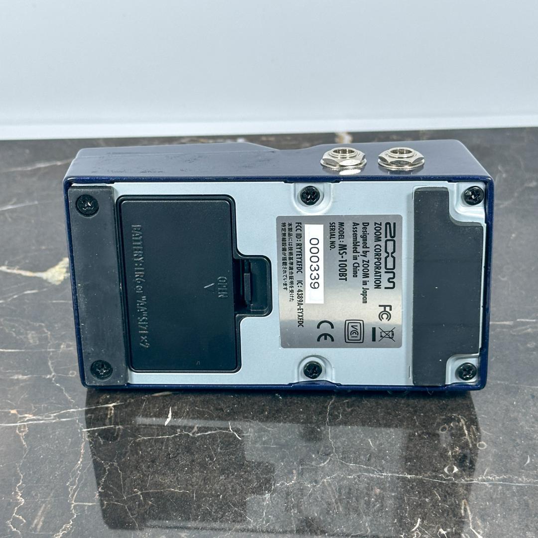 ギター ZOOM MULTI STOMP with Bluetooth MS-100BT