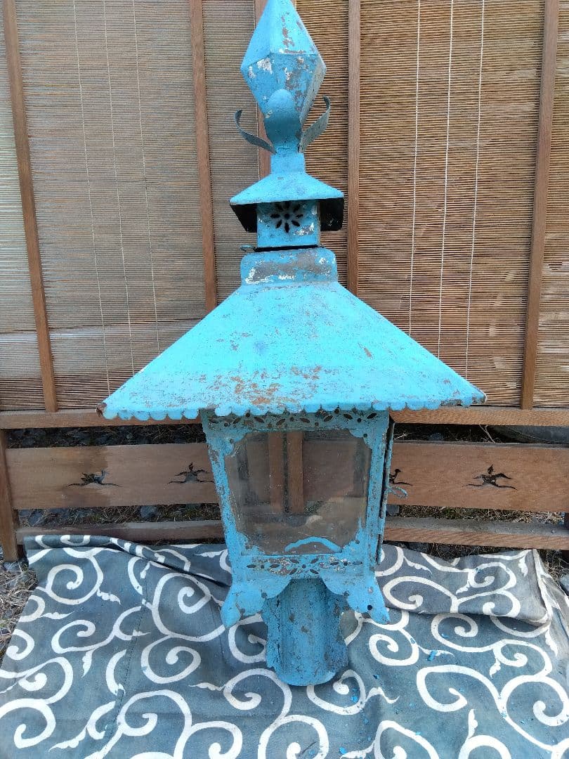 ♪昔のブリキ製の燈籠