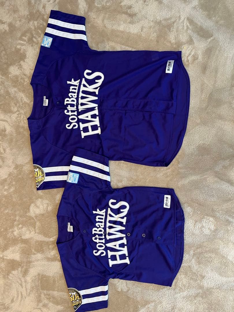 16着　ユニフォーム　ソフトバンクホークス　まとめ売り　お揃いセット