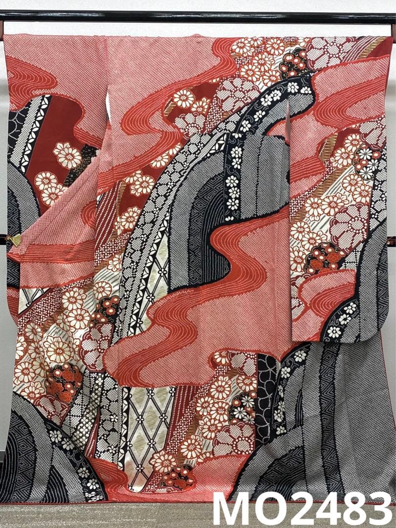 振袖 豪華 絞り 金駒 金彩 紋意匠 身丈170cm