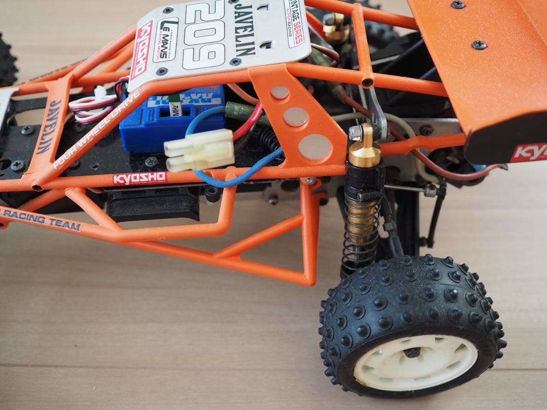 京商オプティマ　ジャベリン仕様　プロポ 、メカ付き組立済み　各種カスタム