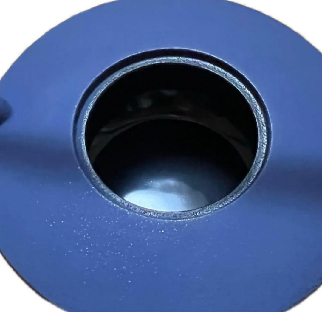 南部鉄器 鉄急須 紫紺 600cc 茶こし付き