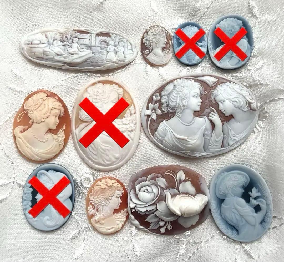 ◆シェルカメオ ヴィーナス ルース ヴィンテージ アート 彫刻美術品 まとめ売り