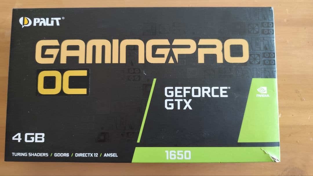 PALIT GEFORCE GTX1650 グラフィックボード