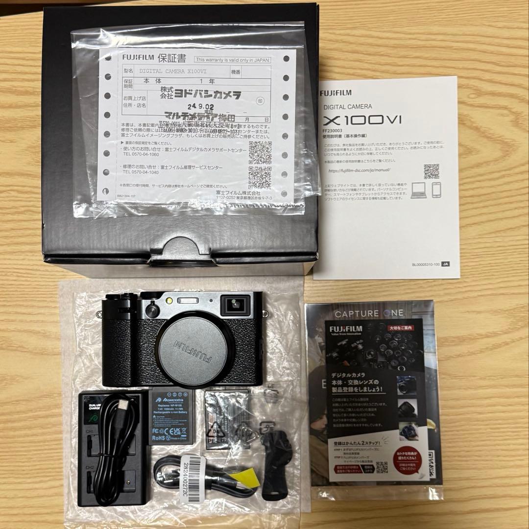 富士X100VIブラック